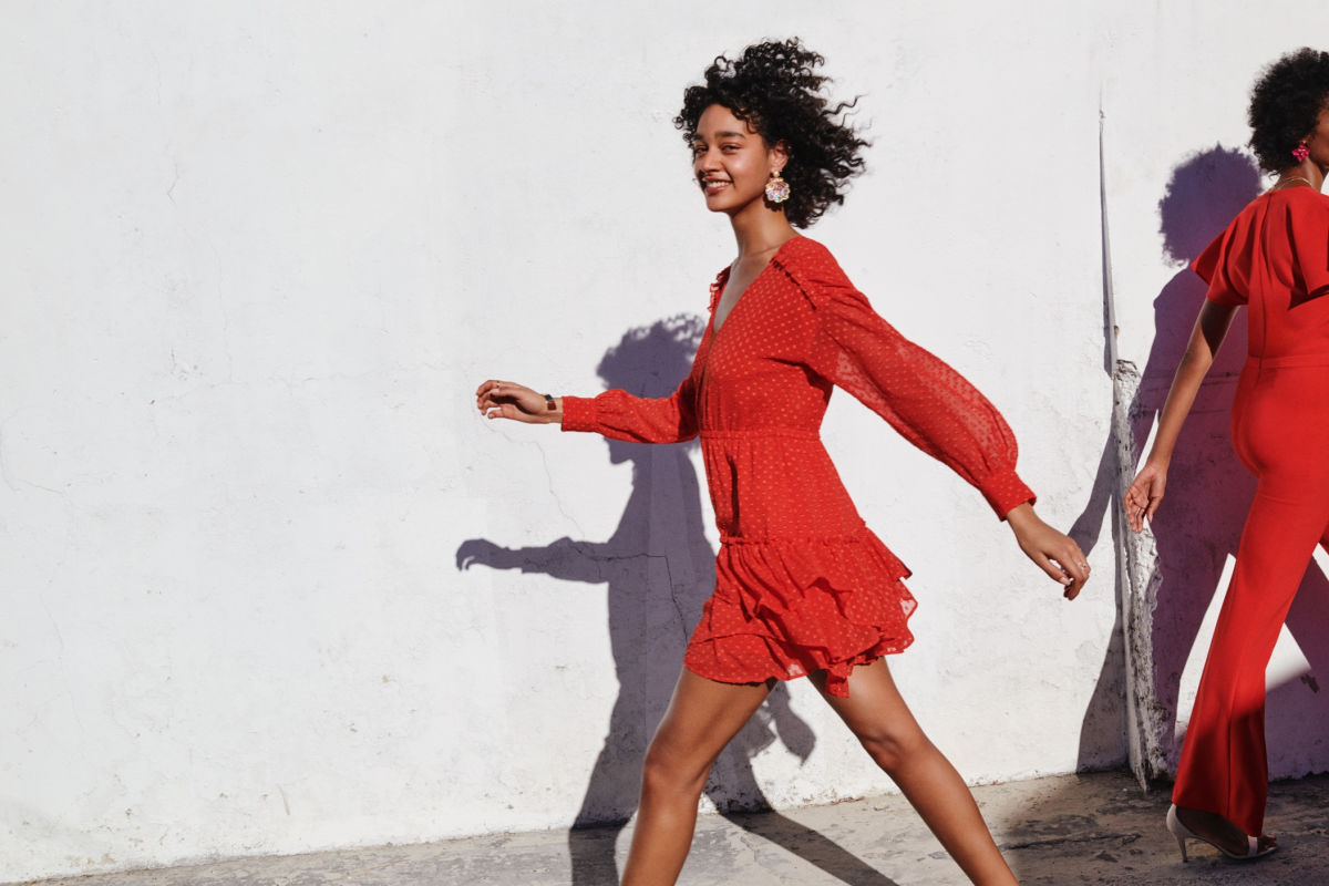 Striped pleats for your new year