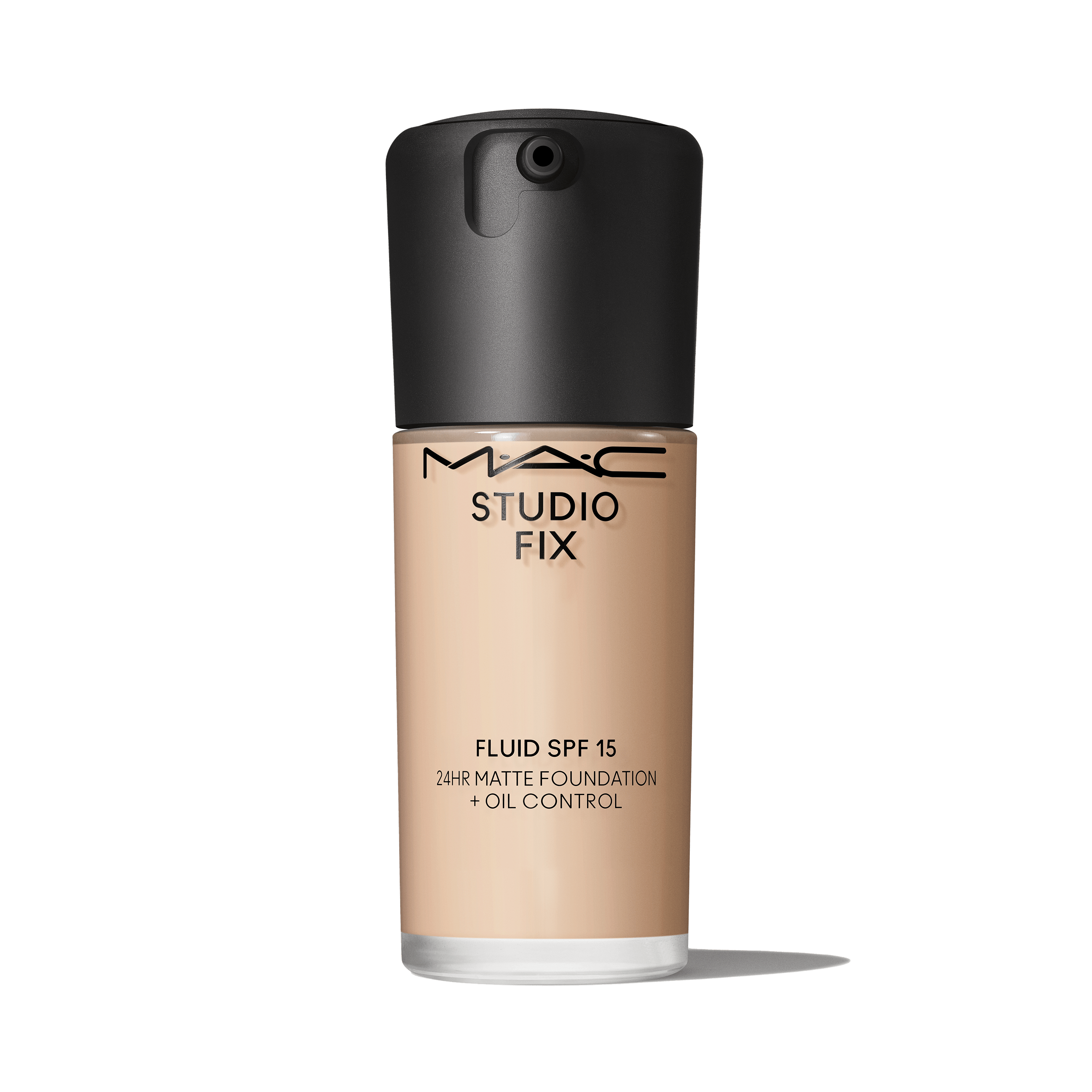 Mac Studio fix N4.5 - image of product in a bottle on a transparent background