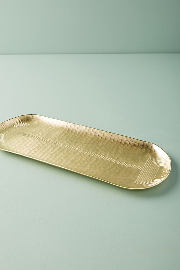 Hammered Zanzi Platter Bowl