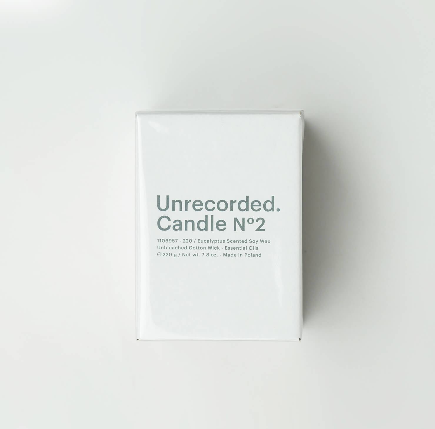 Candle N°2 / Eucalyptus