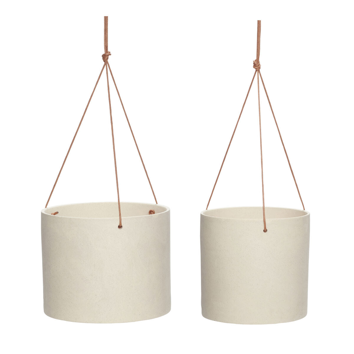 Aero Hanging Pots Sand (set of 2)