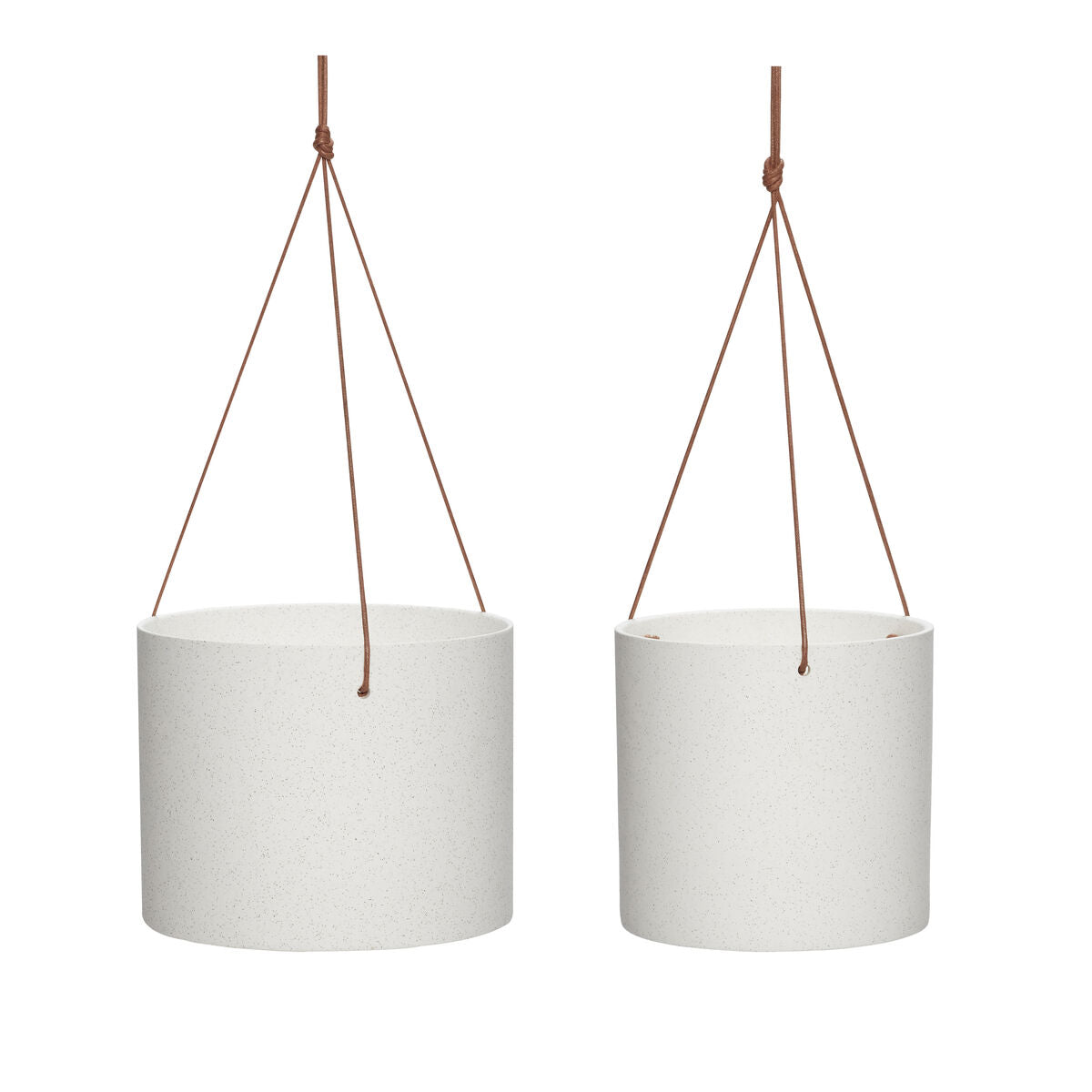 Aero Hanging Pots White (set of 2)