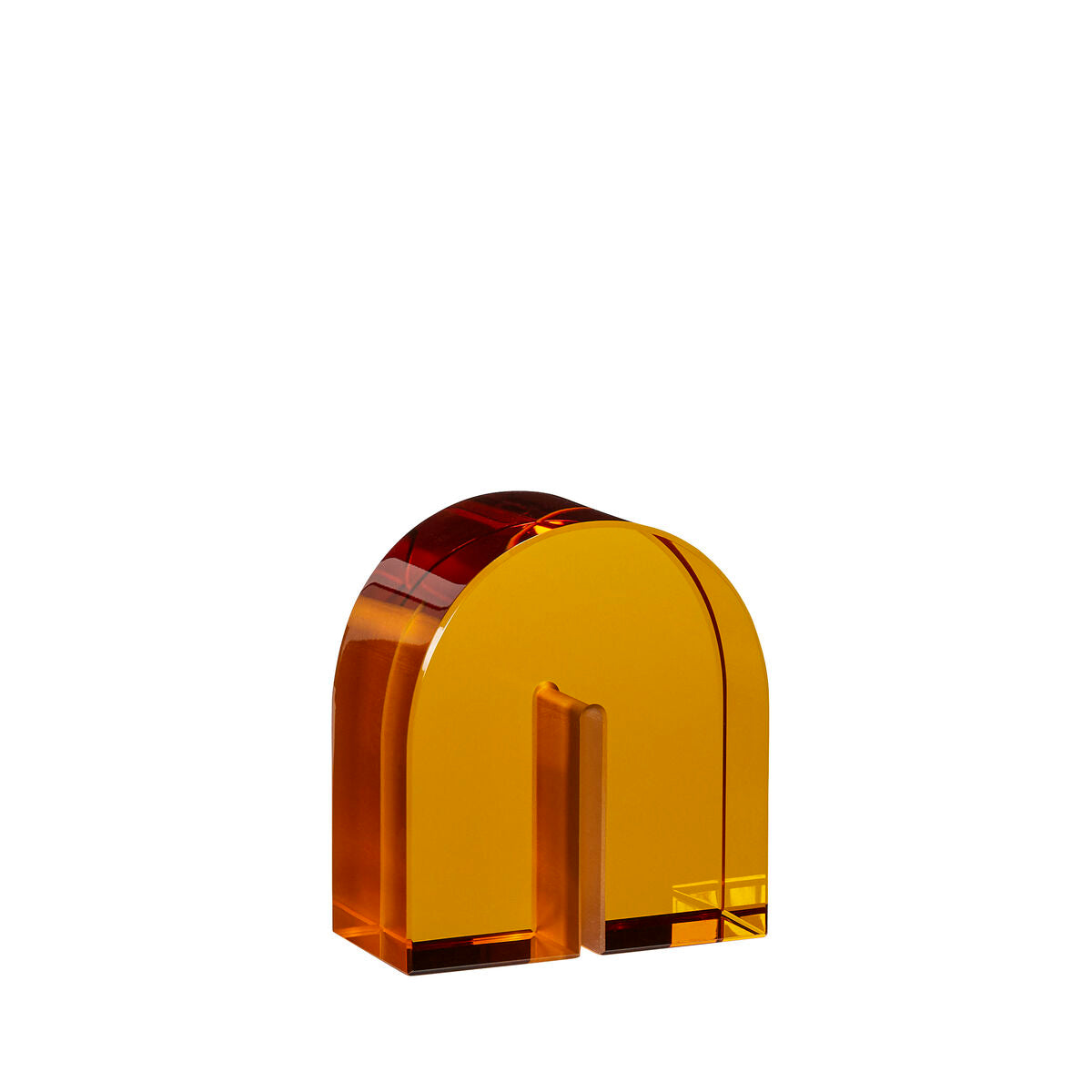 Arch Bookend Amber