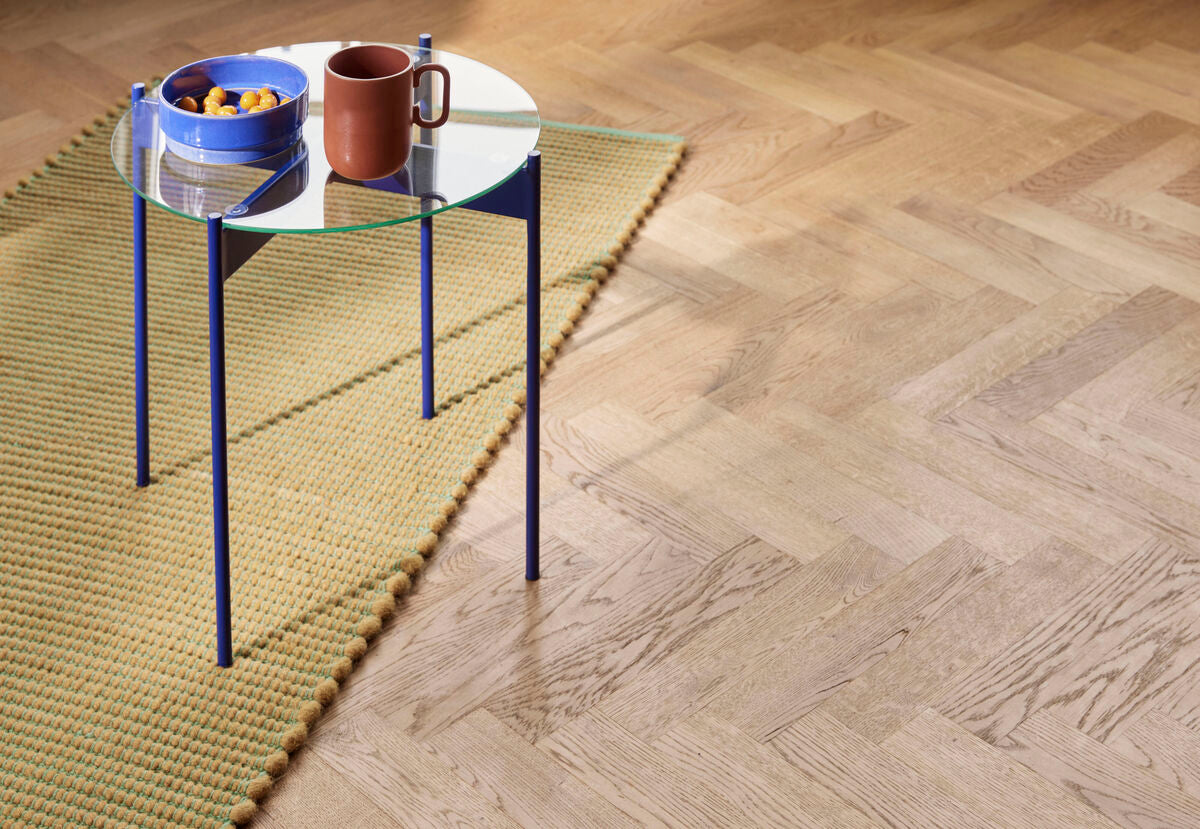 Beam Side Table Blue