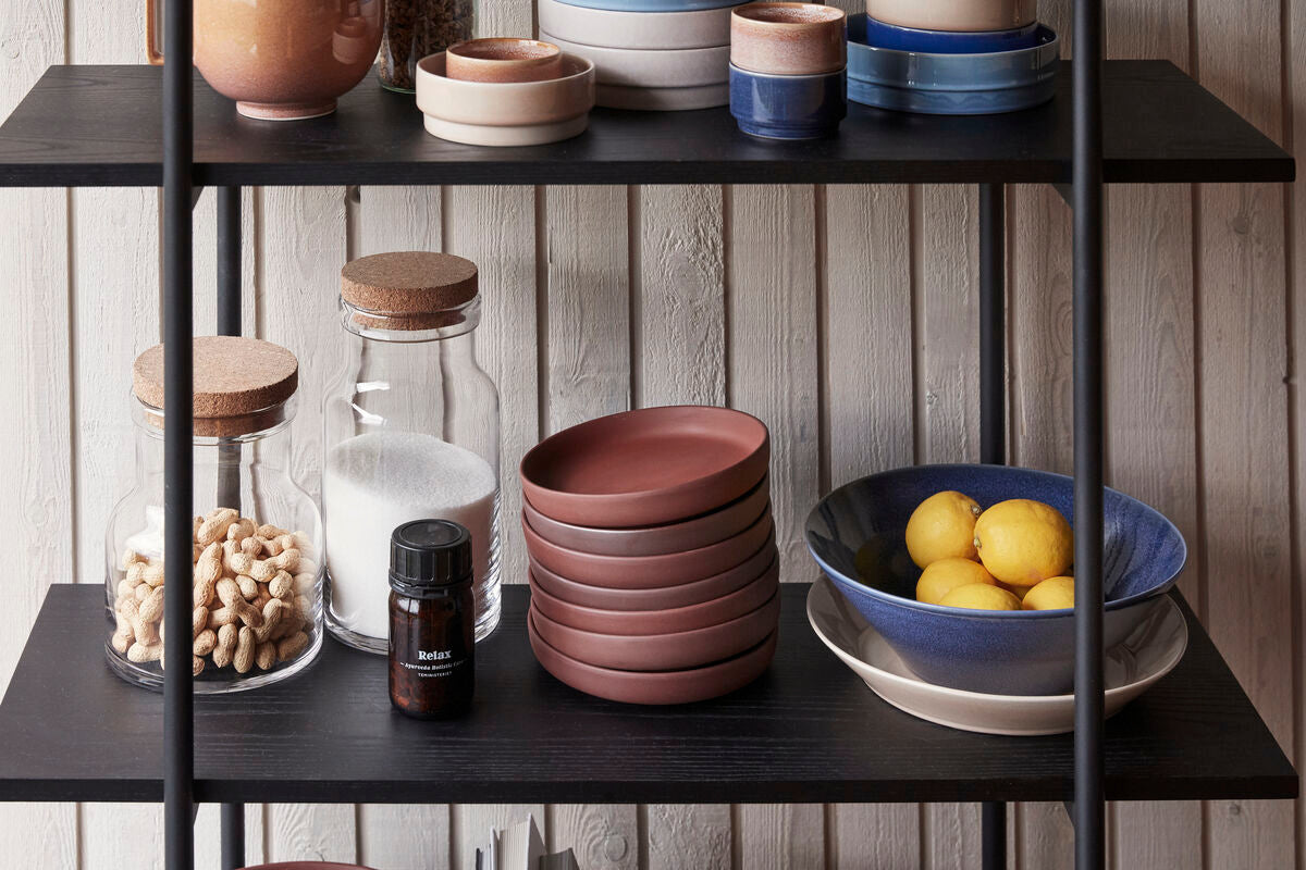 Clay Plates Maroon (set of 2)