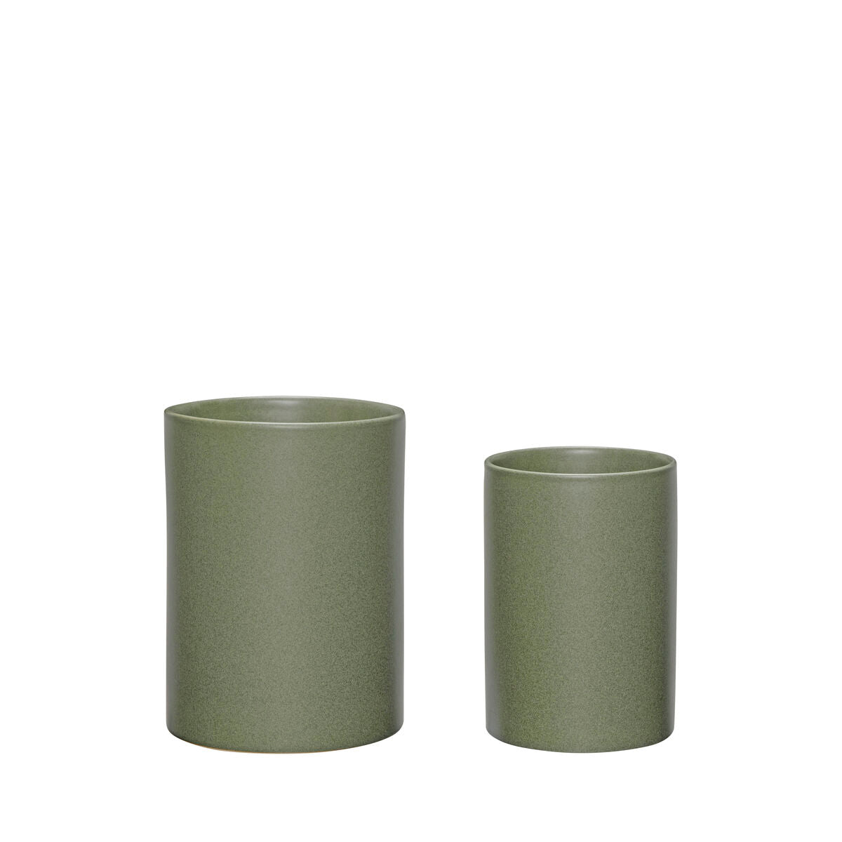 Edna Pots Green (set of 2)