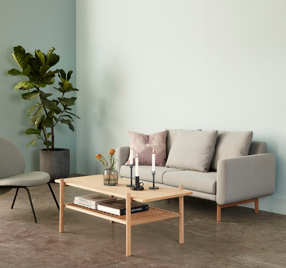 Gather Lounge Chair Grey