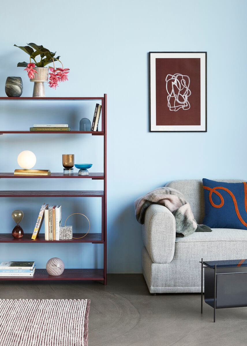 Leaf Vases Peacock (set of 2)