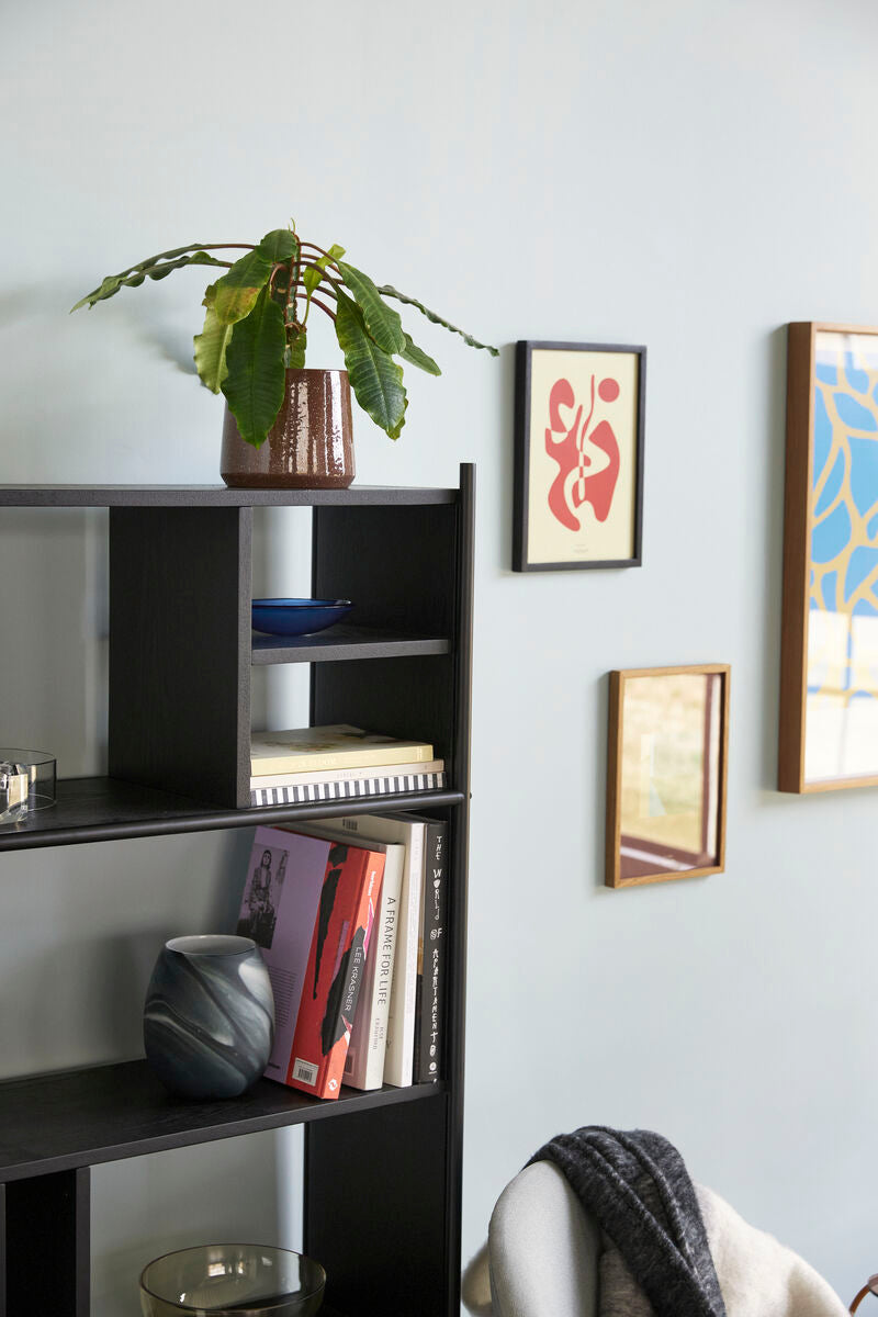 Leaf Vases Peacock (set of 2)