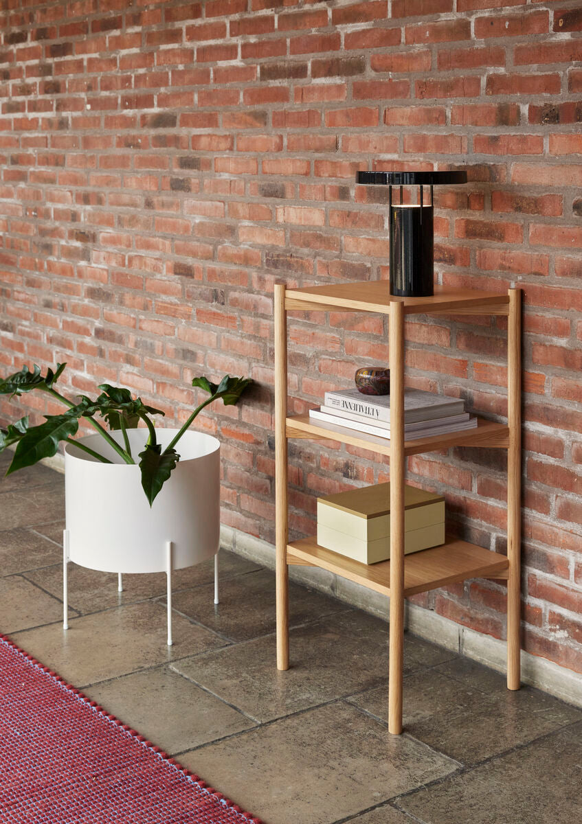 Libre Storage Box Light green/Natural