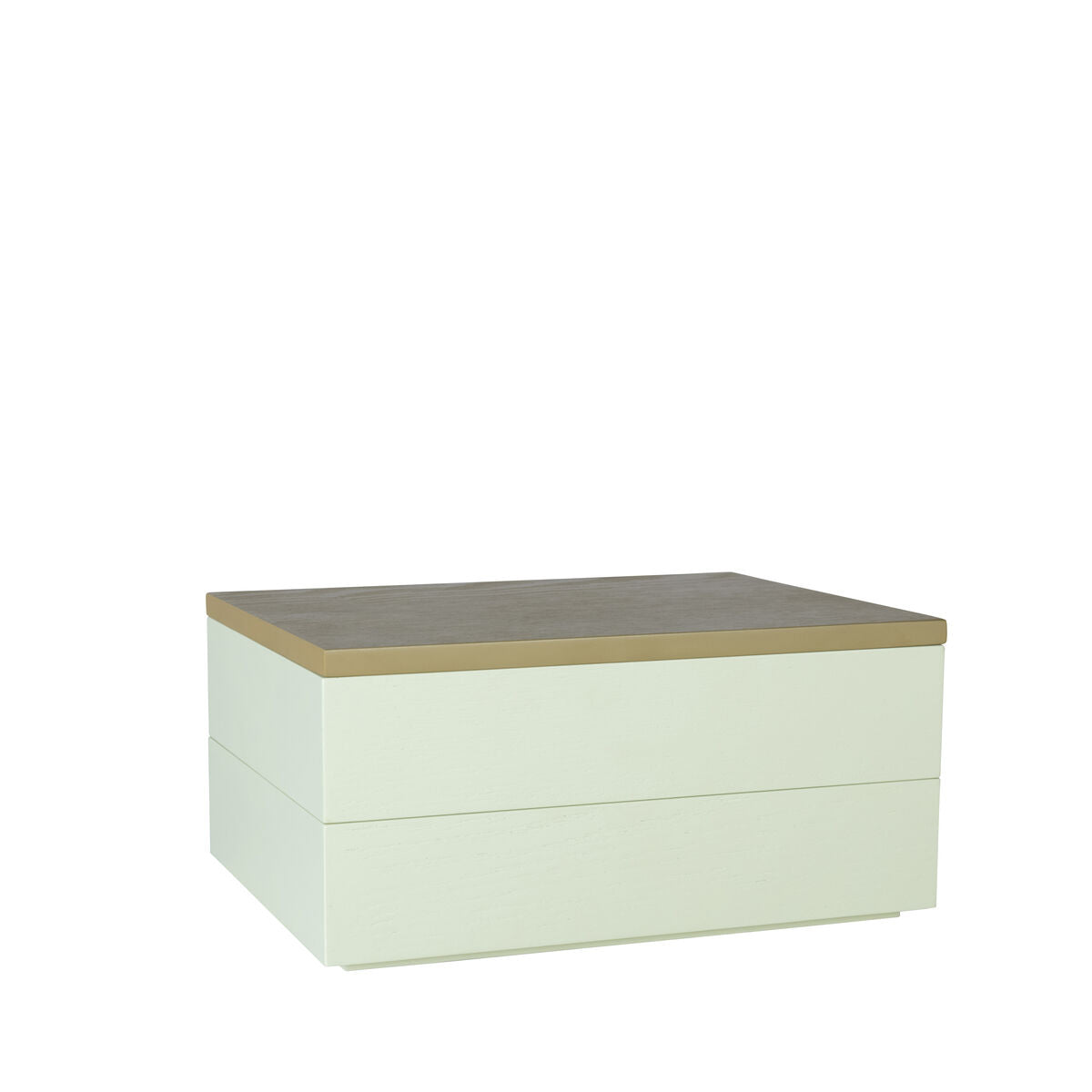 Libre Storage Box Light green/Natural