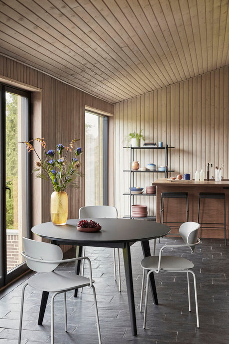 Molecule Vases Textured/Amber (set of 2)