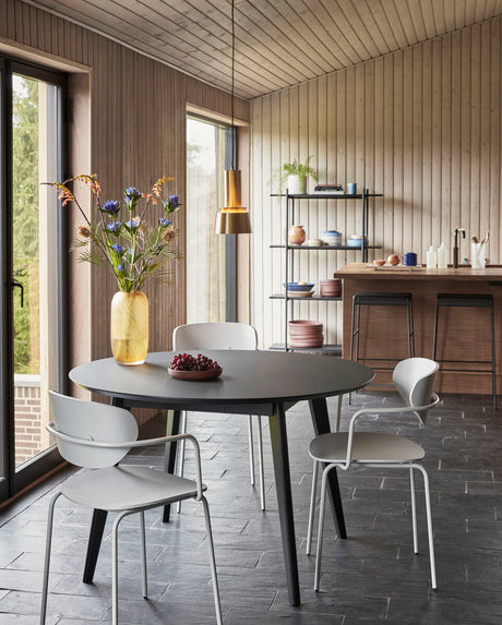 Molecule Vases Textured/Amber (set of 2)