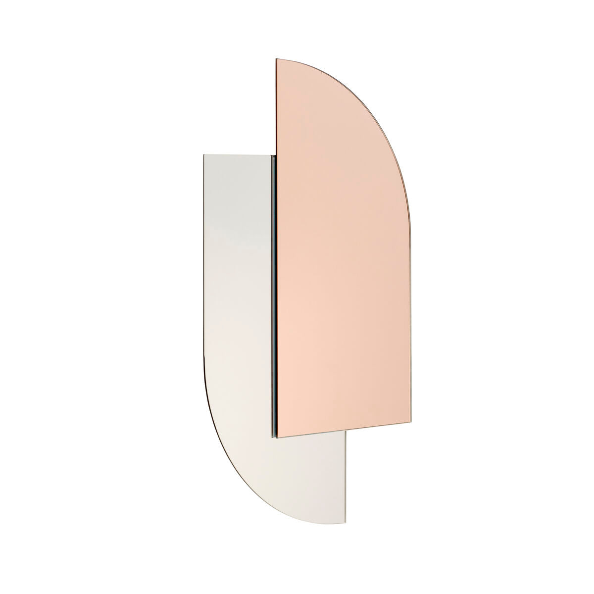 Origami Wall Mirror Rose