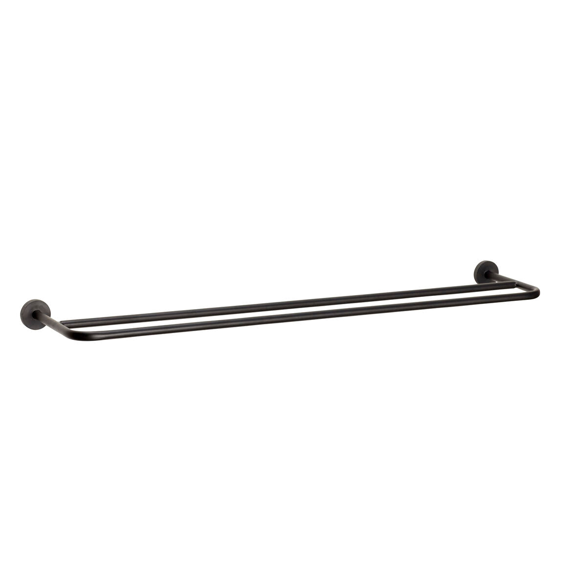 Pipe Towel Holder Black