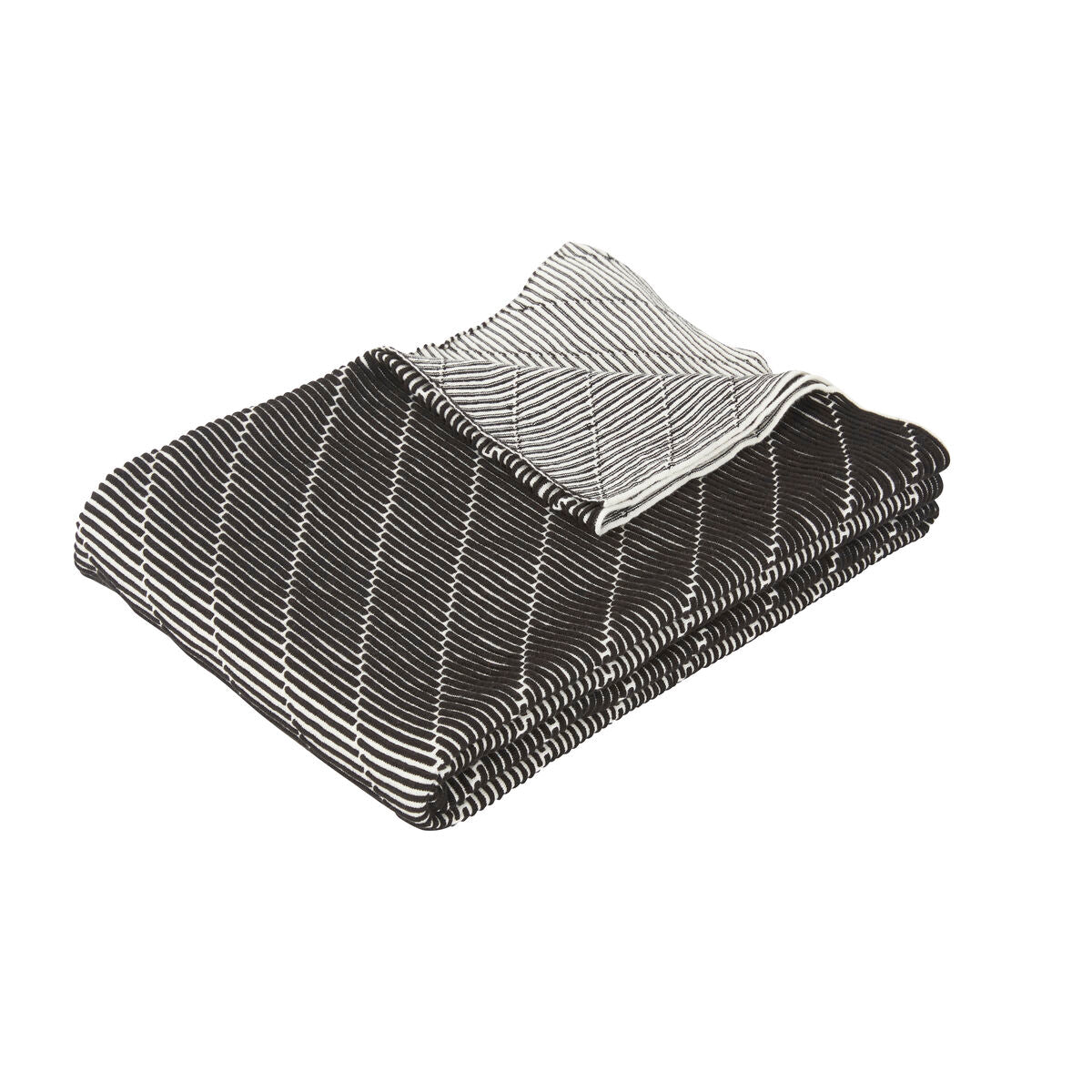 Snuggle Plaid Black/Off White