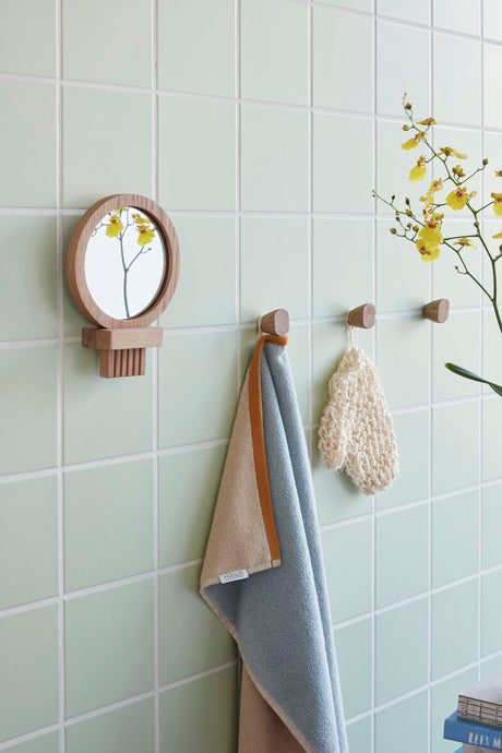 Promenade Towel Large Blue/Sand