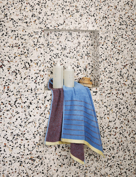 Promenade Towel Large Purple/Blue