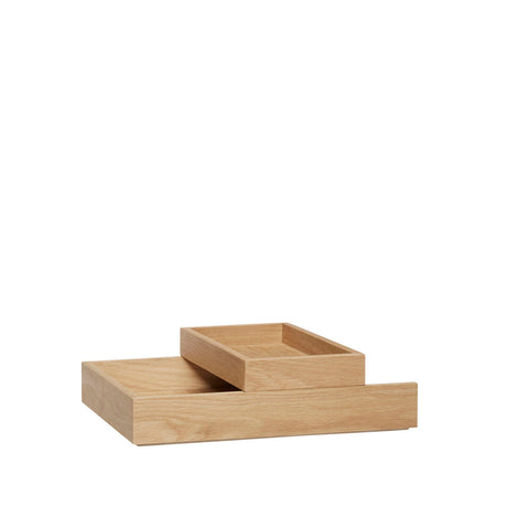 Rail Desk Organiser Natural (set of 2)