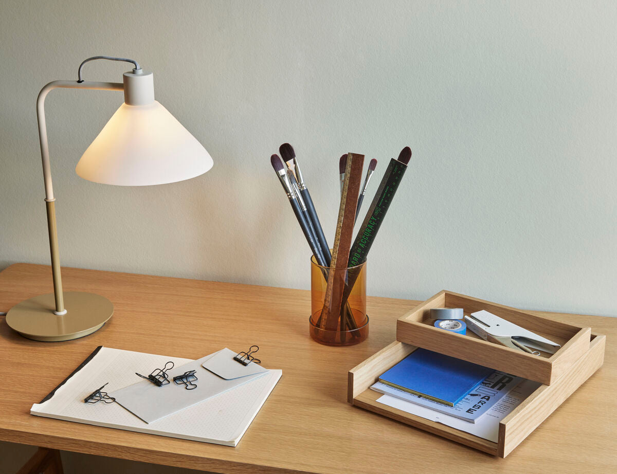 Rail Desk Organiser Natural (set of 2)