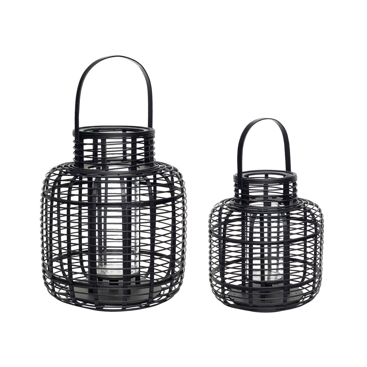 Reservoir Lanterns Black (set of 2)