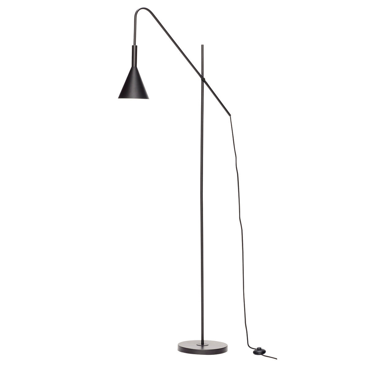 Rope Floor Lamp Black