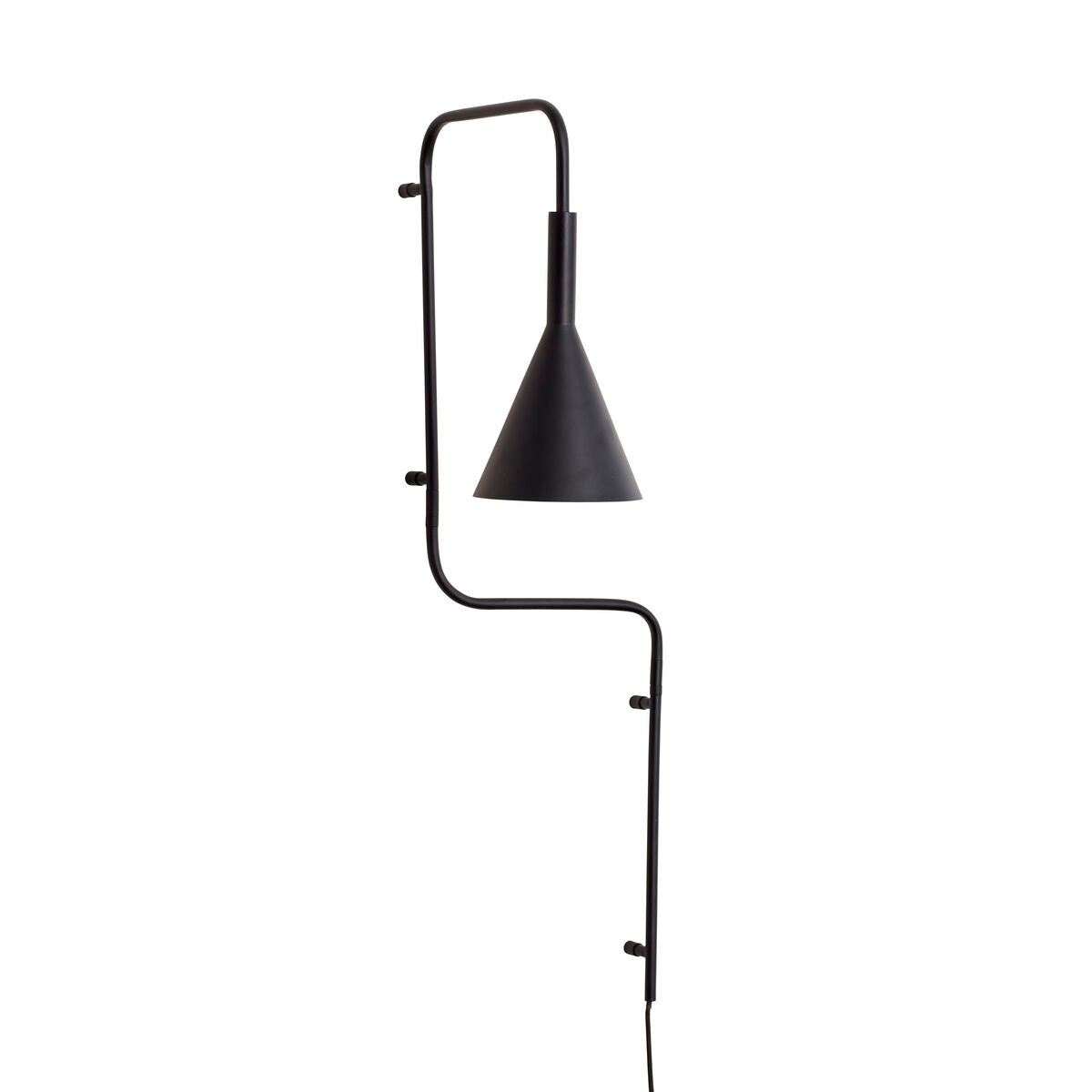 Rope Wall Lamp Black