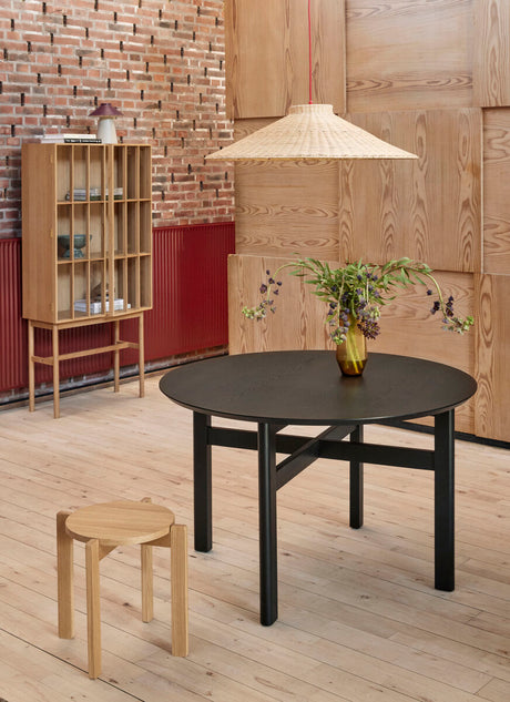 Shoji Cabinet Tall Natural/Clear