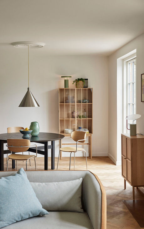 Shoji Cabinet Tall Natural/Clear