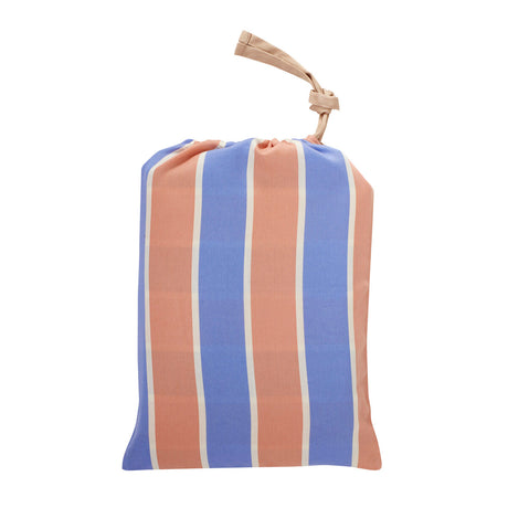 Solace Bed Linen 60X63 140X200 Blue/Peach