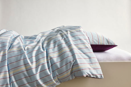 Solace Bed Linen 60X63 140X200 Blue/Red