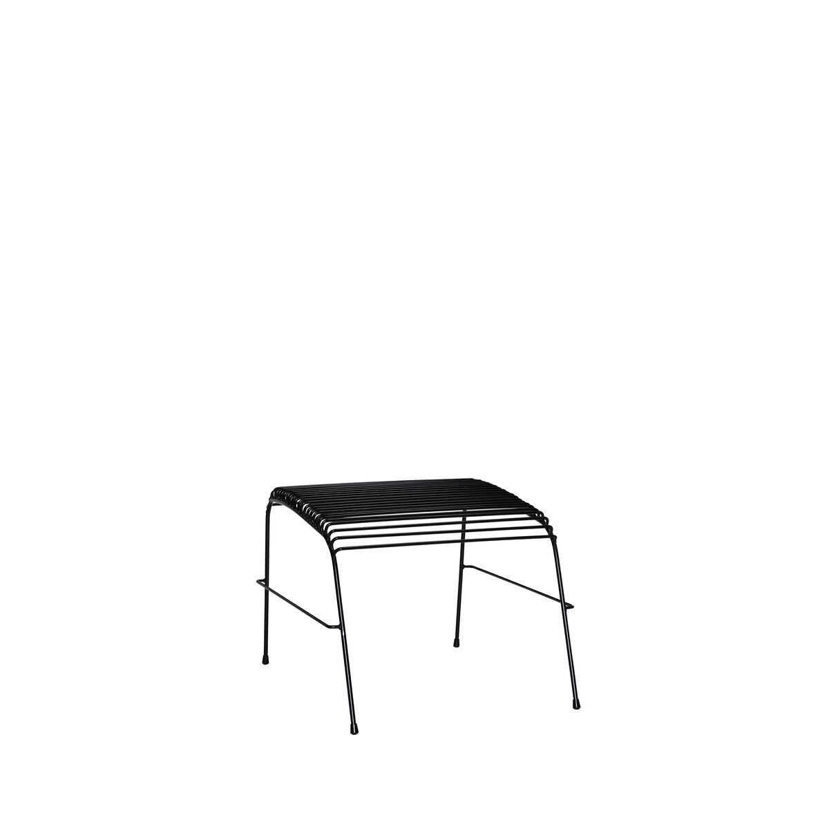 String Footrest Black