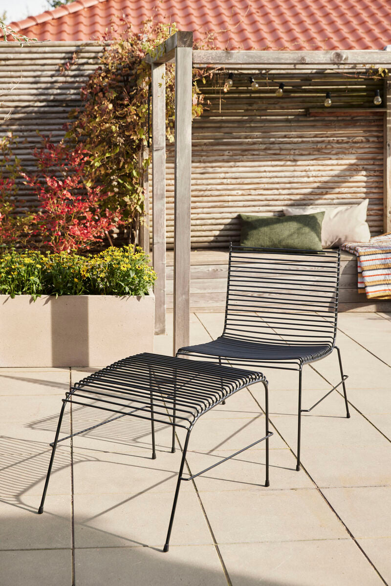 String Footrest Black