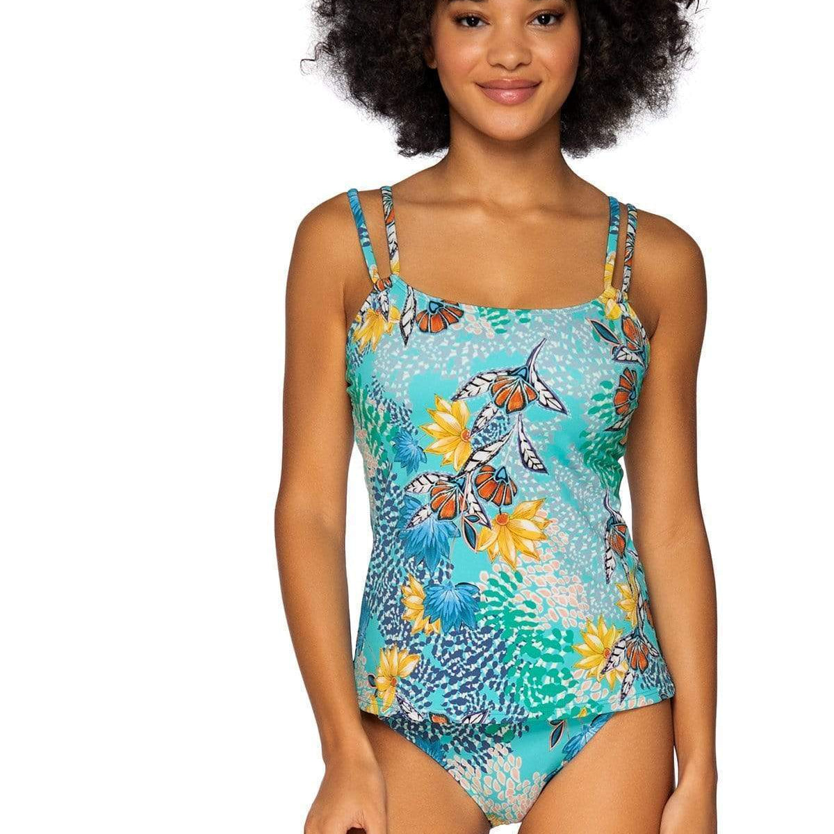 Bestswimwear - Sunsets Aqua Reef Taylor Tankini