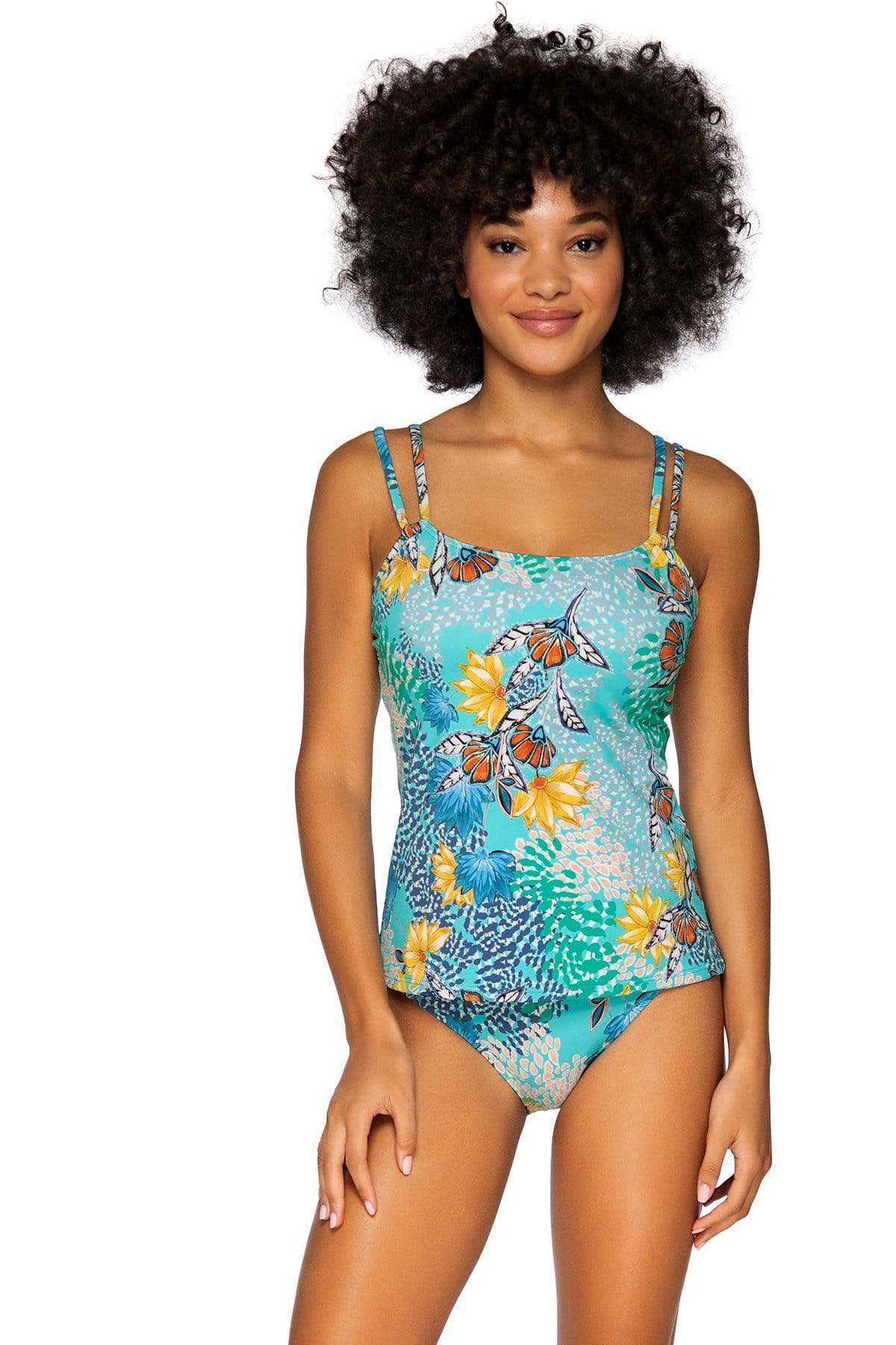 Bestswimwear - Sunsets Aqua Reef Taylor Tankini