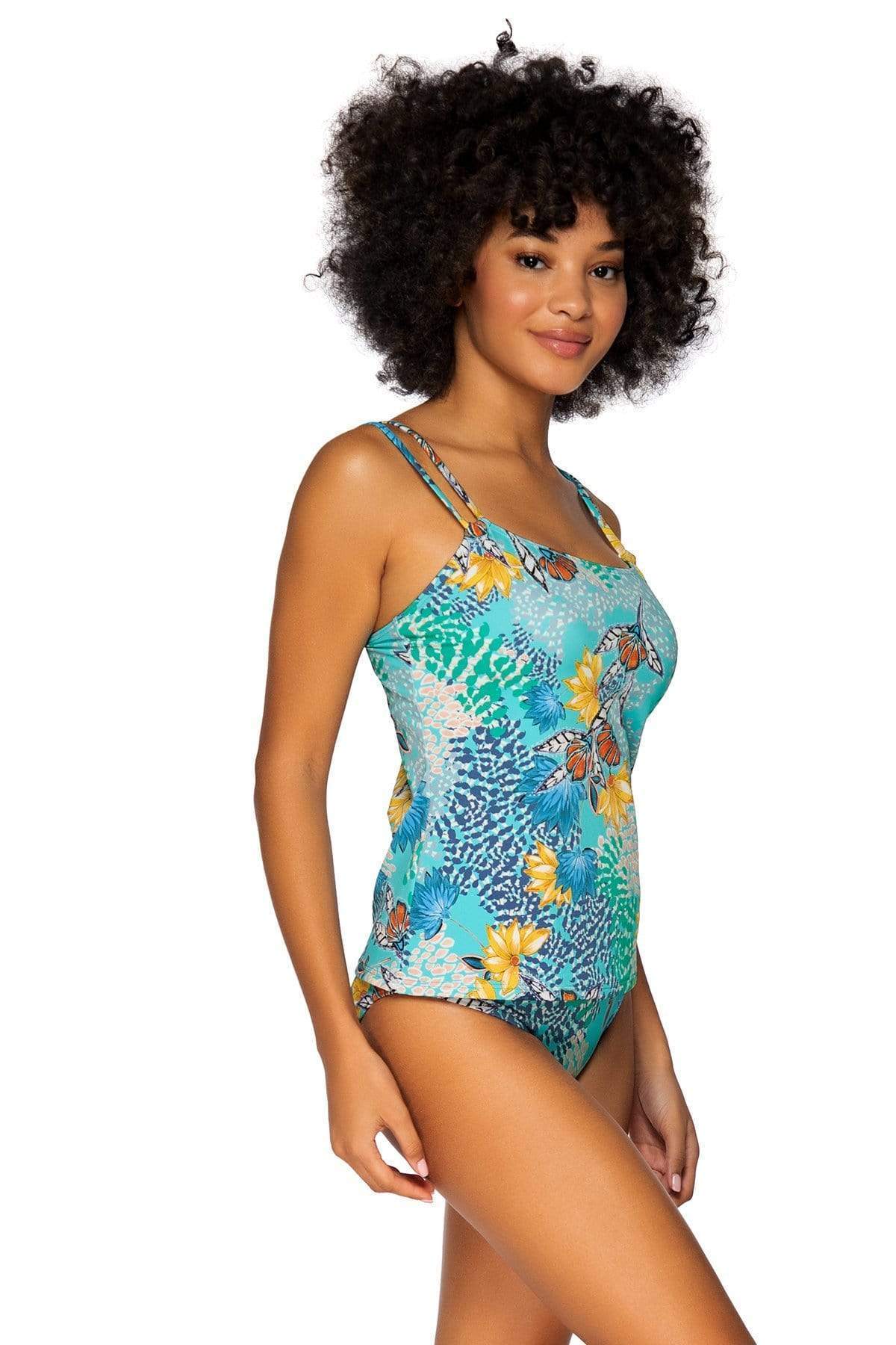 Bestswimwear - Sunsets Aqua Reef Taylor Tankini