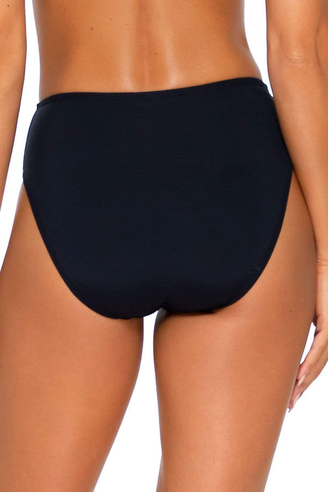 Bestswimwear - Sunsets Black Basic Bottom