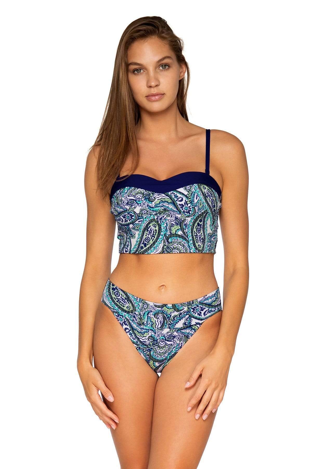 Bestswimwear - Sunsets Cape Cod Waverly Bandeau