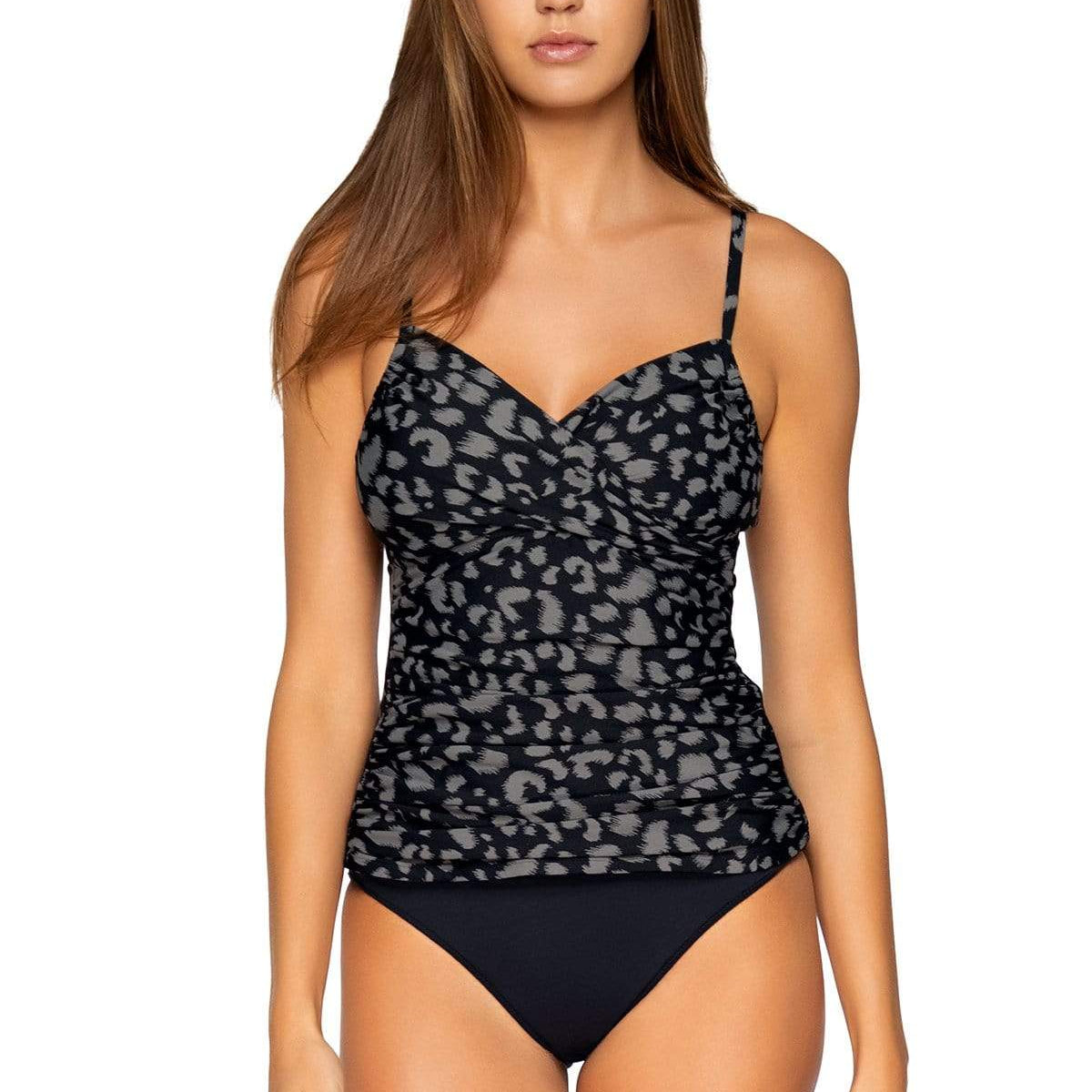Bestswimwear - Sunsets Fearless Feline Simone Tankini