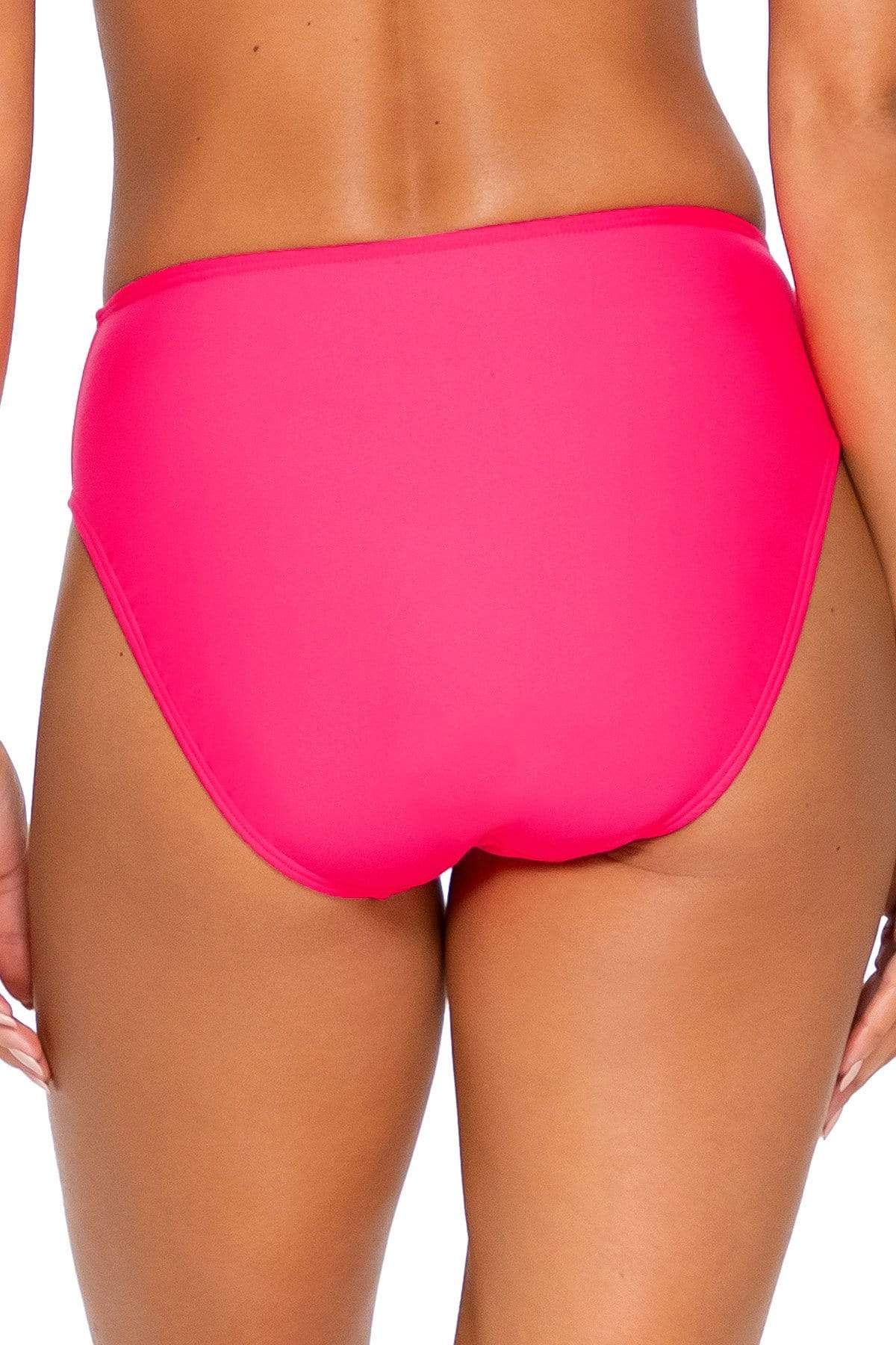 Bestswimwear - Sunsets Hot Pink Basic Bottom
