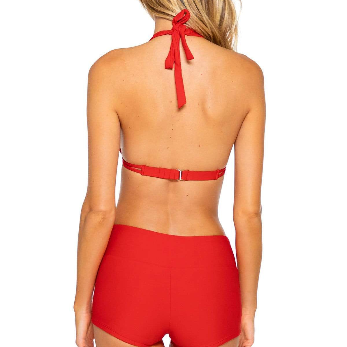 Bestswimwear - Sunsets Scarlet Seascape Swim Short