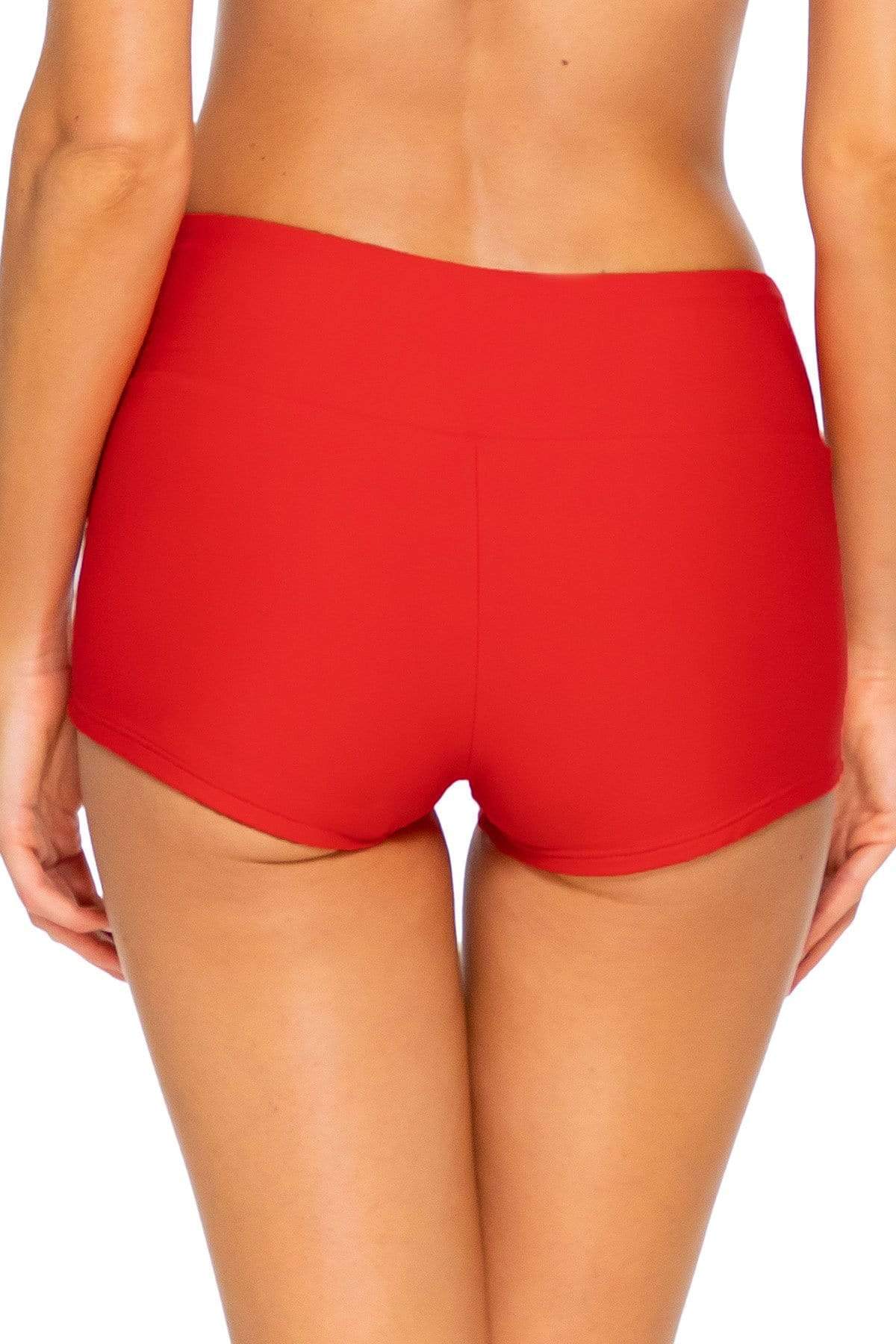 Bestswimwear - Sunsets Scarlet Seascape Swim Short