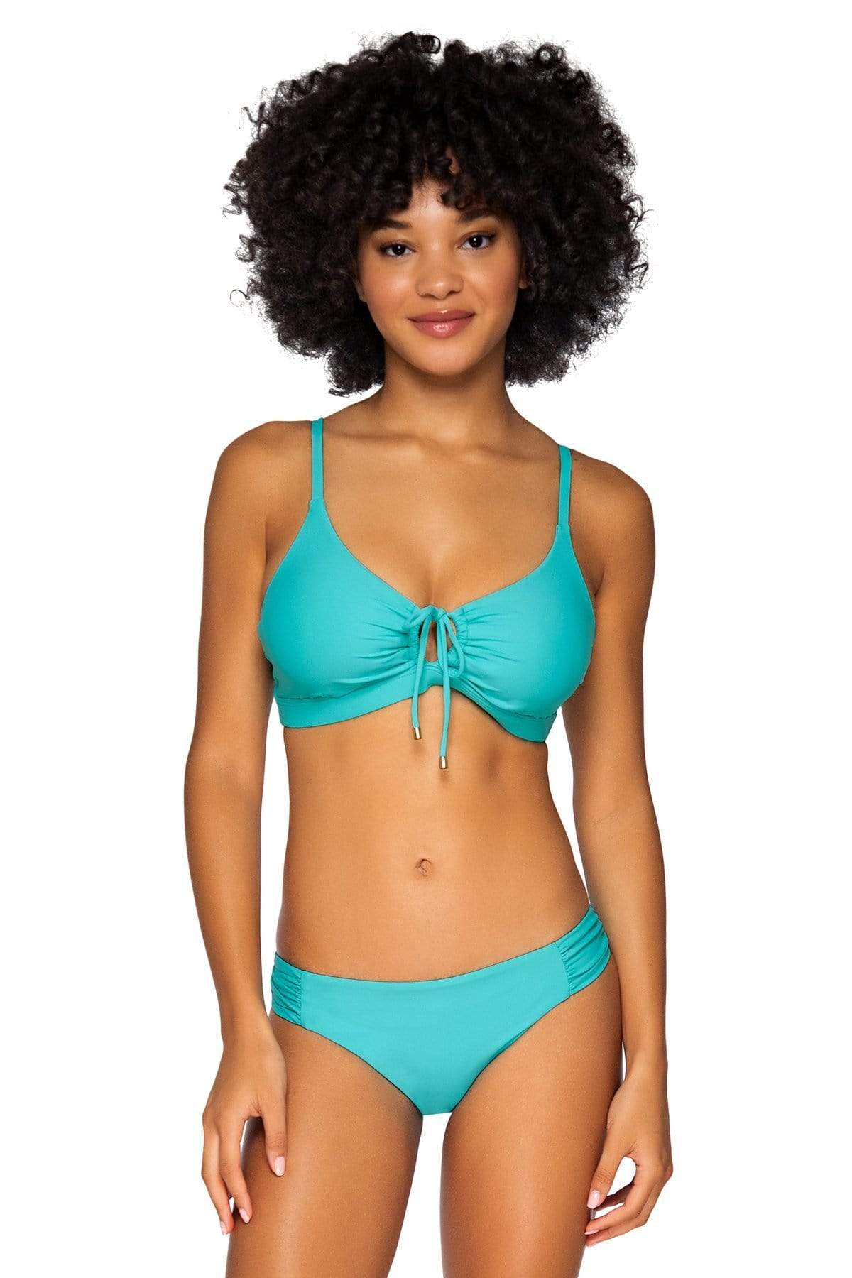 Bestswimwear - Sunsets Seaside Aqua Femme Fatale Hipster