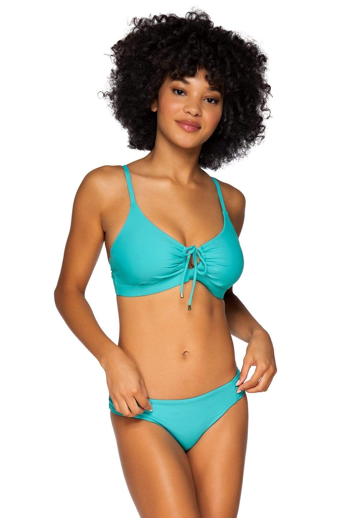 Bestswimwear - Sunsets Seaside Aqua Kauai Keyhole