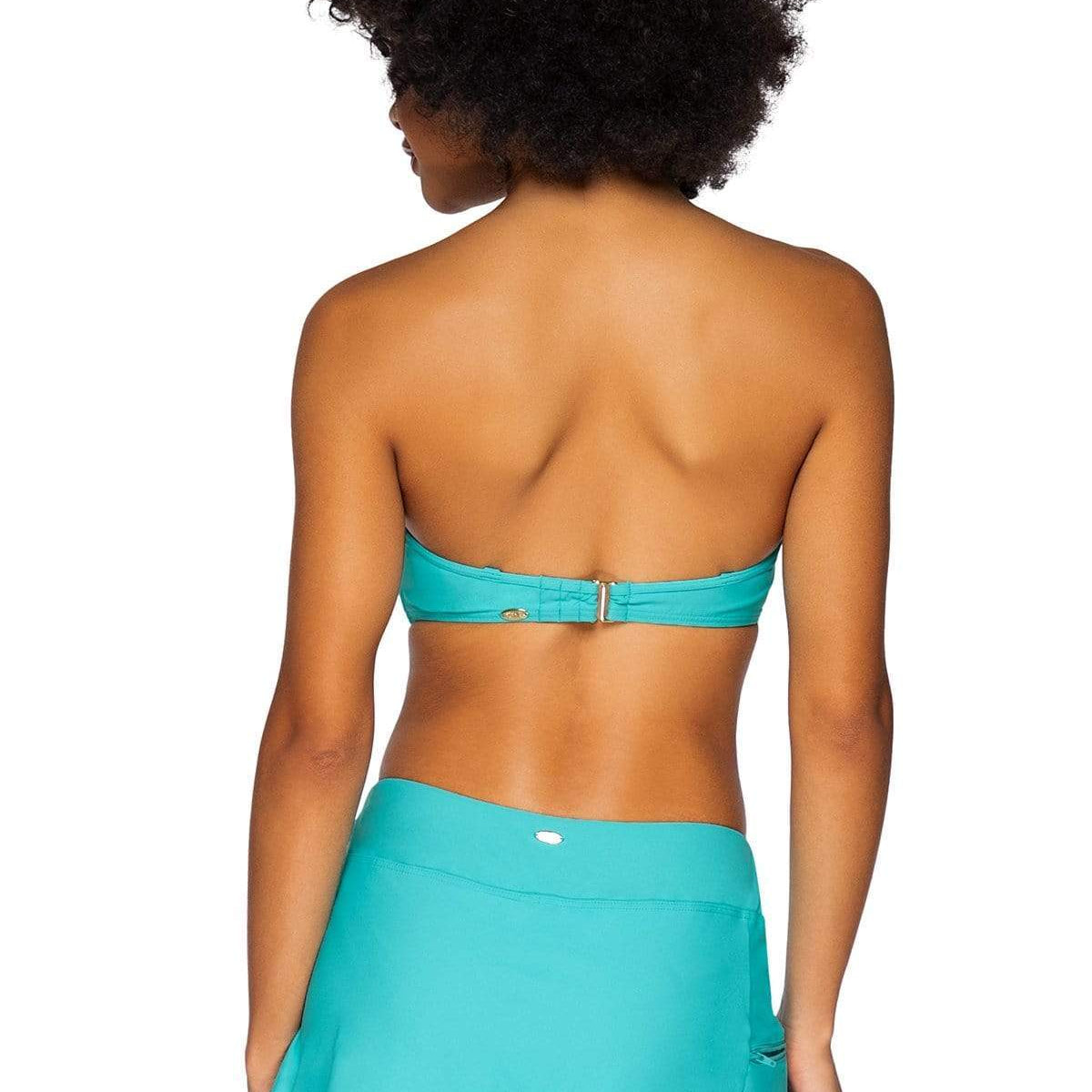 Bestswimwear - Sunsets Seaside Aqua Sporty Swim Skirt