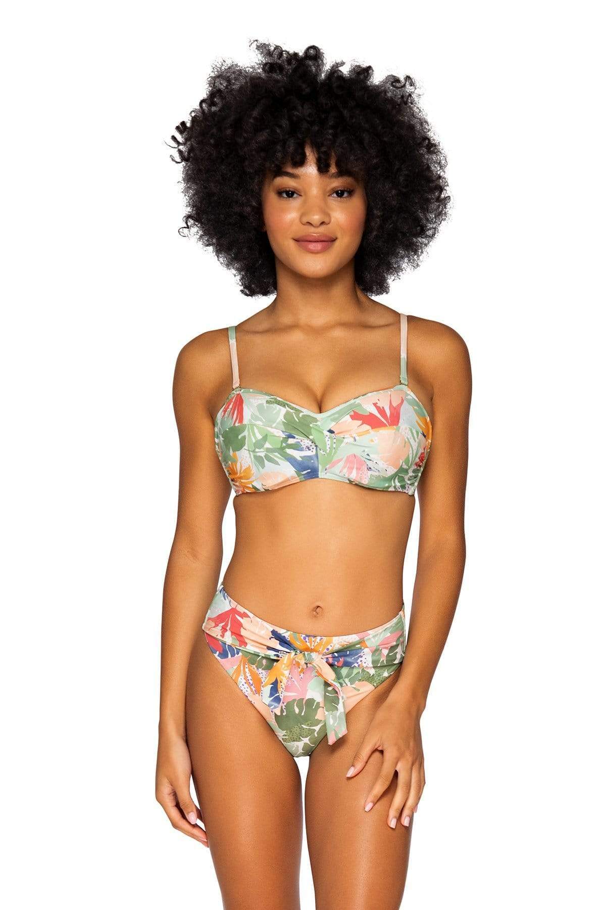 Bestswimwear - Sunsets Serendipity Tessa Tie High Rise
