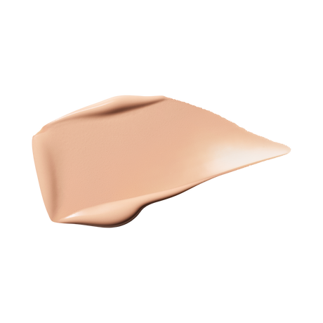 A smudge of mac studio fix in color N4.5 on a transparent background