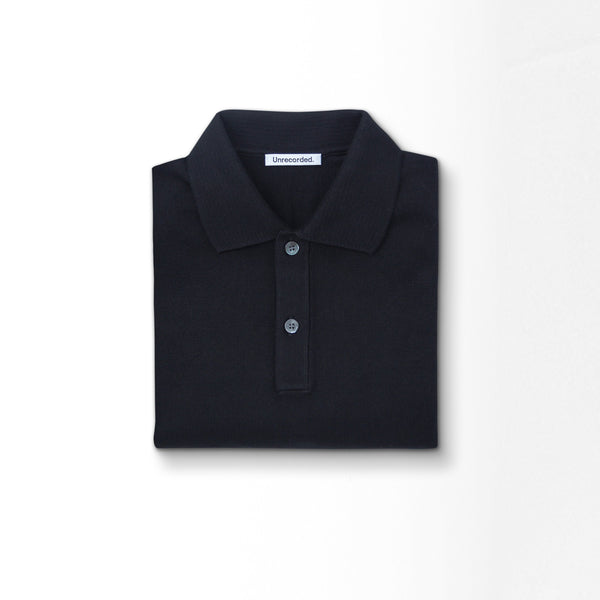 Knitted Polo Shirt