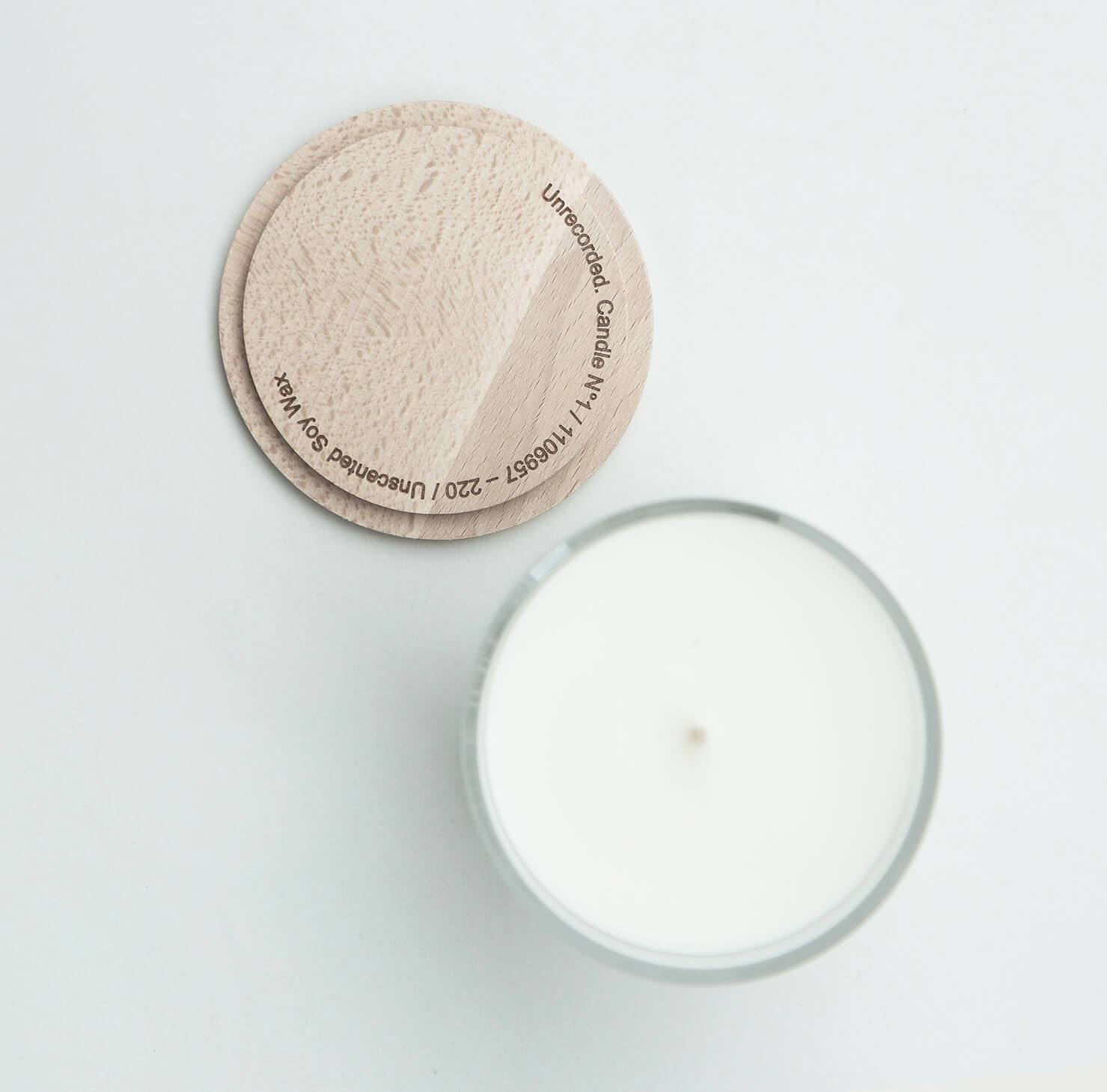 Candle N°1 / Unscented