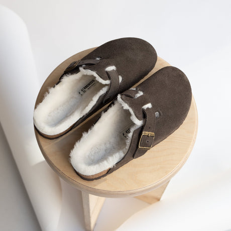 Birkenstock Boston Shearling Mocha